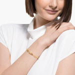 Monemel Swarovski Gold  Bileklik (Altın Kaplama)